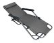 Garden - Beach Deckchair, Sunbathing Lounge, Folding Chair, Gray