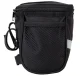 Bike handlebar bag with reflective elements, 3.5L, black