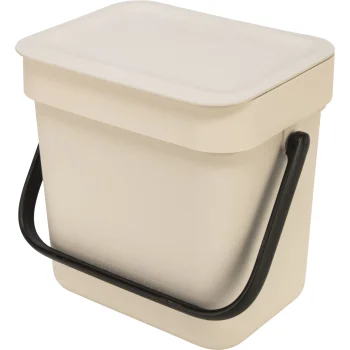 Waste Bin Brabantia Sort & Go 3L, Soft Beige