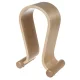 Maclean MC-815O Wooden Headphone Stand, Light Oak