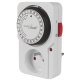 Механический таймер GreenBlue GB360 E, 48 программ, 16A, IP20, белый
