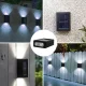 Forever Light SUNARI FLS-09 Solar LED Wall Lamp 10lm Black
