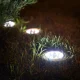 Solar Ground Garden Lights KX5255, 8 LED, IP65, 12 Pcs, Cold White