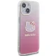 Hello Kitty iPhone 15 Case IML Gradient Electrop Kitty Head, Pink
