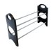 Expandable Shoe Rack AG532, Black/Grey