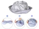 Hairdressing Cape Collar for Hair Cutting, Silver