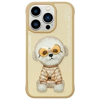 Nimmy Glasses Cool Phone Case Cover iPhone 15 Pro Max - Beige