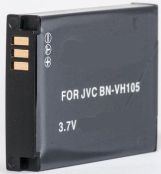 Camera Battery for JVC BN-VH105 and Samsung SLB-10A, 1350mAh