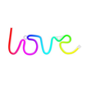 RGB LED Neon Sign LOVE FLRN01 with Remote Control by Forever Light