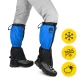 Waterproof Hiking Boot Gaiters, 40 cm, Blue