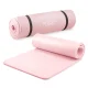 4FIZJO Fitness and Yoga Mat NBR 180 x 60 x 1 cm, Light Pink