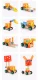 Kids Toy Tool Set Constructor \"Cars\" Wooden Workshop in a Case
