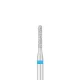 Exo Pro Diamond Nail Drill Bit, Rounded Cylinder, 1.4mm, Blue