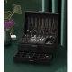 Soulima 22262 Elegant Jewelry Box with Key, Black