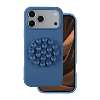 Silicone Stick Case for iPhone 17 Pro 6.3", Blue