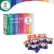 Holi krāsu pulvera komplekts 10x100g Holi Cow 27334, daudzkrāsains