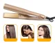 2-in-1 Hair Straightener and Curler Twist, 40W, Gold