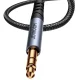 Joyroom SY-A08 3.5 mm AUX Stereo Audio Cable, 1.2m, Black