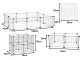 Modular Metal Playpen for Rodents and Rabbits, 12 Panels, Black