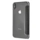 BMW Carbon Tricolor Stripe iPhone XS Max Folio Bookcase, Black