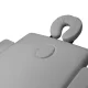 Activfizjo KOMFORT Aluminum Folding Massage Table, 2-Segment, Grey