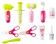 Medical Center Hospital Kids Doctor Set Kit / ECG Trolley with Accessories - 18 pcs., Pink