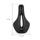 Rockbros 38210005001 Foam MTB Bicycle Saddle, Black