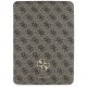 Guess Magnetic 4G Big Logo atverams vāciņš iPad Air 11\" 2024, brūns