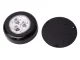 Wireless 3 LED Lamp Lighting for Cabinet, Black