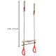 Kruzzel 00025383 Garden Swing - Gymnastic Trapeze, up to 100 kg