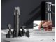 3-in-1 Trimmer for Nose, Ear, Beard, and Eyebrows, Black
