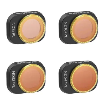 Sunnylife ND/PL Lens Filter Set (ND8/16/32/64) for DJI Mini 4 Pro