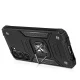 Wozinsky Ring Armor Case for Samsung Galaxy S23 with Ring Holder and Stand, Black