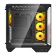 Darkflash DY470 PC Case Black with 4 Fans