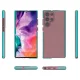 Case for Samsung Galaxy S22 Ultra Spring Case, 1 mm, Light Pink