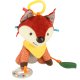 Sensory Fox Stroller Toy with Teethers