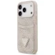 Guess 4G nauble Card Triangle case for iPhone 18 Pro Max / 17 Pro Max, pink