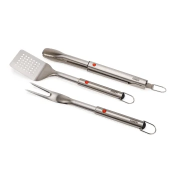 Joseph Joseph GrillOut 3-Piece Stainless Steel BBQ Tool Set