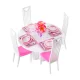 Doll Furniture Set Dining Room 26698, 43 pcs.
