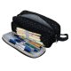 Triple Foldable Pencil Case Maaleo 24511, Black