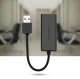Ugreen CR110 USB to RJ45 Network Conector Adapter, Black | Провод Адаптер Интернета