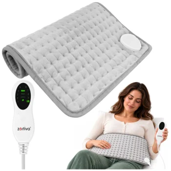 Electric Heating Pad Zortiva 60x30 cm 85W with Timer, Grey