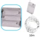 LED Wire String Lights 10m 100 LED, Cold White