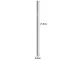 Reusable Metal Straws with Cleaning Brushes, 8 pcs, 0.8cm