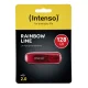 USB Flash Drive Intenso Rainbow Line 128GB USB 2.0, Red