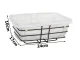 Kitchen and Bathroom Basket Shelf Organaizer, Different colours