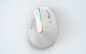 Wireless Vertical Mouse Delux M618C 2.4G 1600DPI RGB (white)