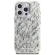 Karl Lagerfeld IML Karl Script Pattern MagSafe Case for iPhone 16 Pro, White