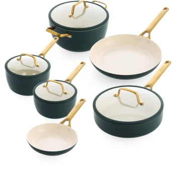 GreenPan Padova Reserve 6-Piece Cookware Set, Pine Green