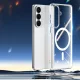 Dux Ducis Clin Mag Case Compatible with MagSafe for Samsung S26 Plus - Transparent